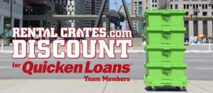 Rental Crates Quicken Loans Discount Header Image
