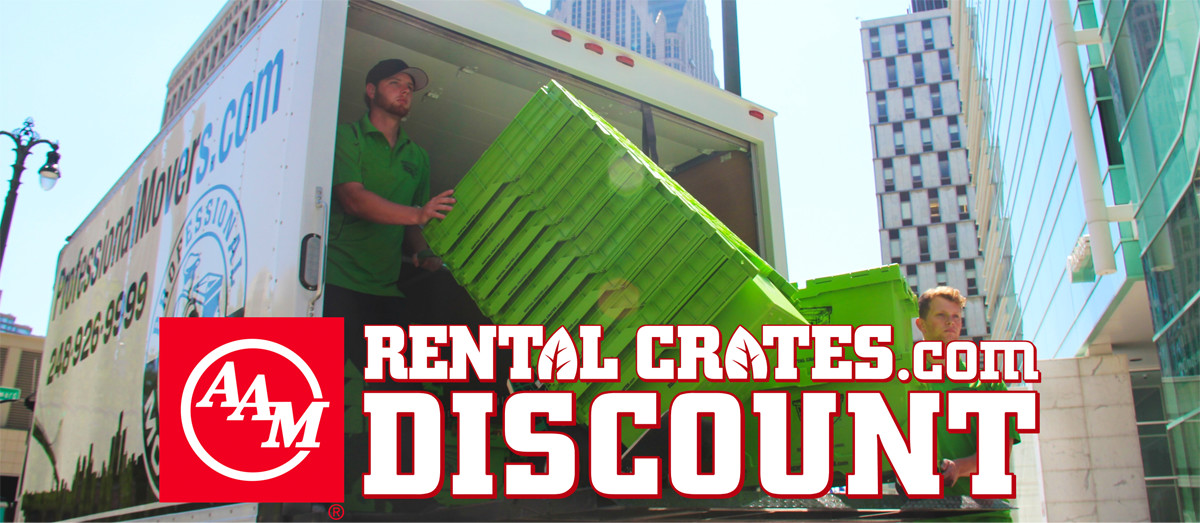 AAM Rental Crates Discount Header Image 2